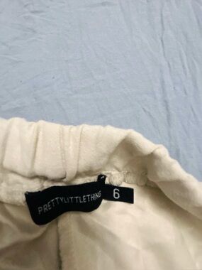PrettyLittleThing Kids Cream Sweatpants